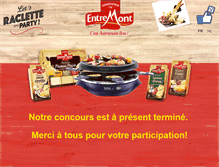 Tablet Screenshot of entremontpromo.be